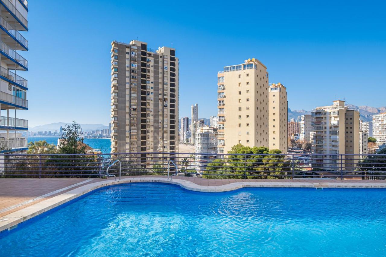 Tropic Mar Apartment 15-A Sea Views Levante Beach เบนิดอร์ม ภายนอก รูปภาพ